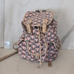 Candie's | Pink Heart Pattern Backpack